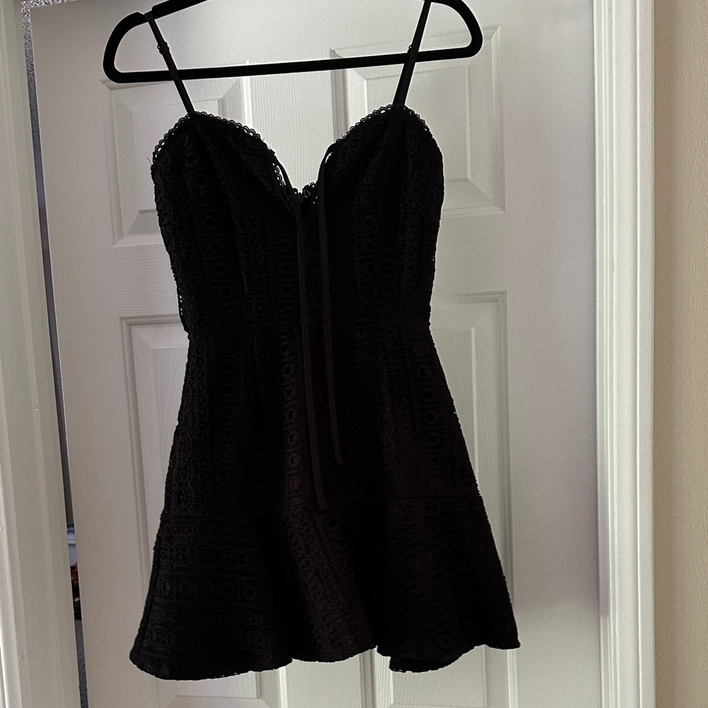 By the Way Black Mini Dress